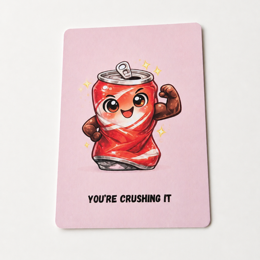 You’re crushing it